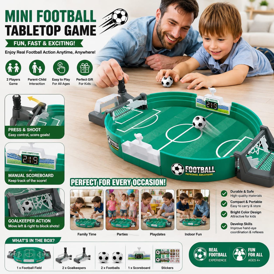 Mini Tabletop Football Game