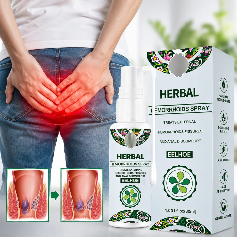 Natural Herbal Hemorrhoid Relief Spray