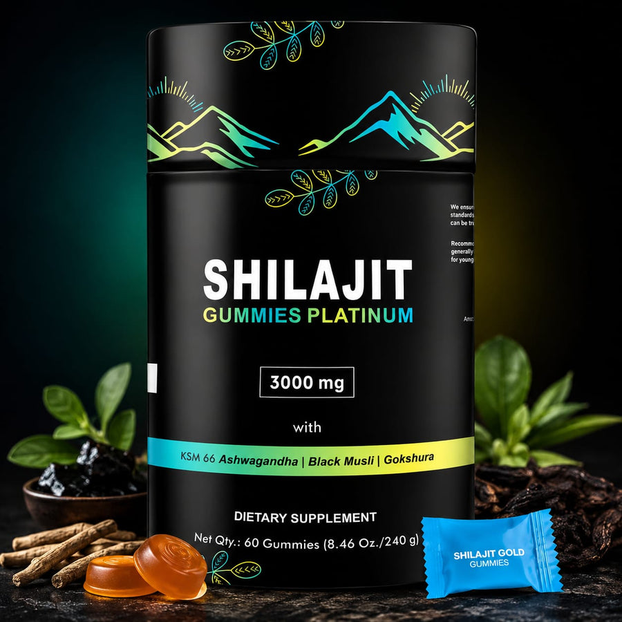 Shilajit Energy Gum