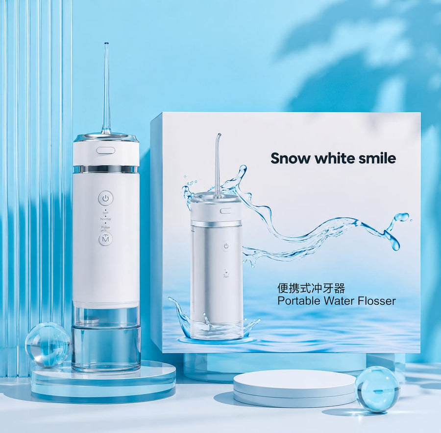 Portable Water Flosser Teeth Cleaner