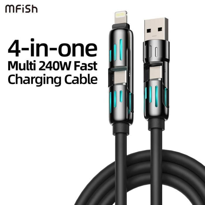 4 in 1 Multi USB Charging Cable