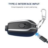 Mini Wireless Charging Keychain