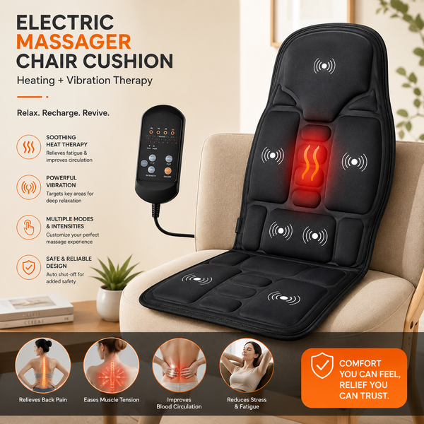 Heated Massage Seat Cushion