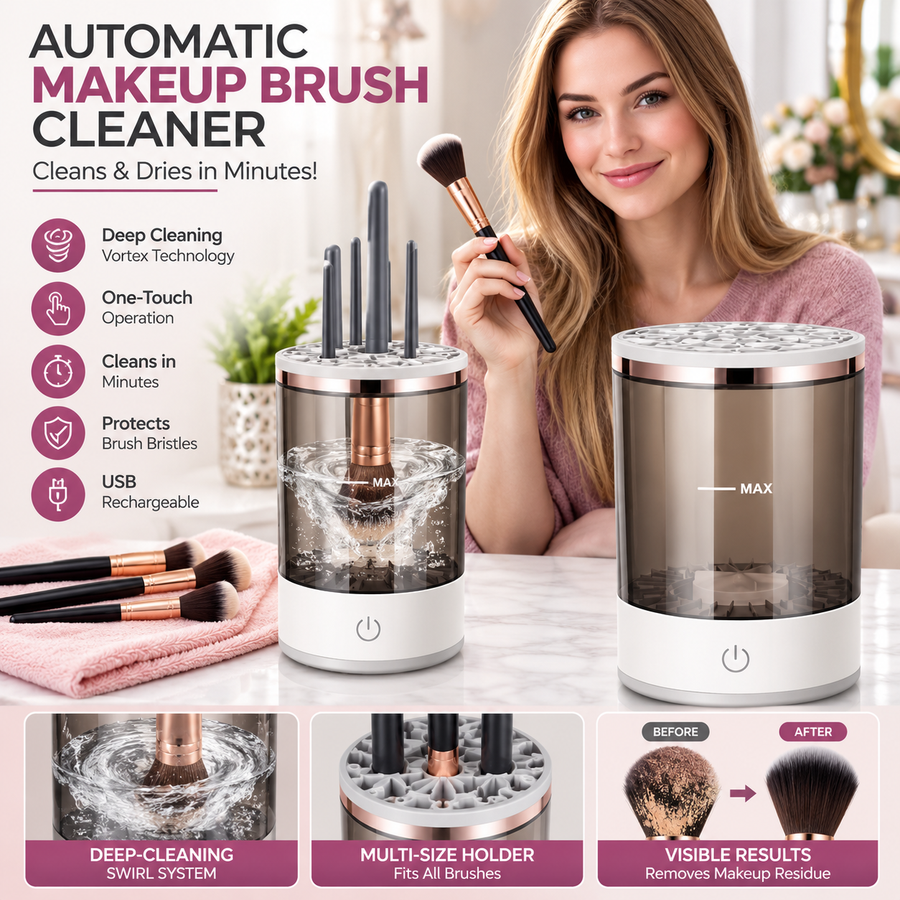 Makeup Brush Cleaning Machine