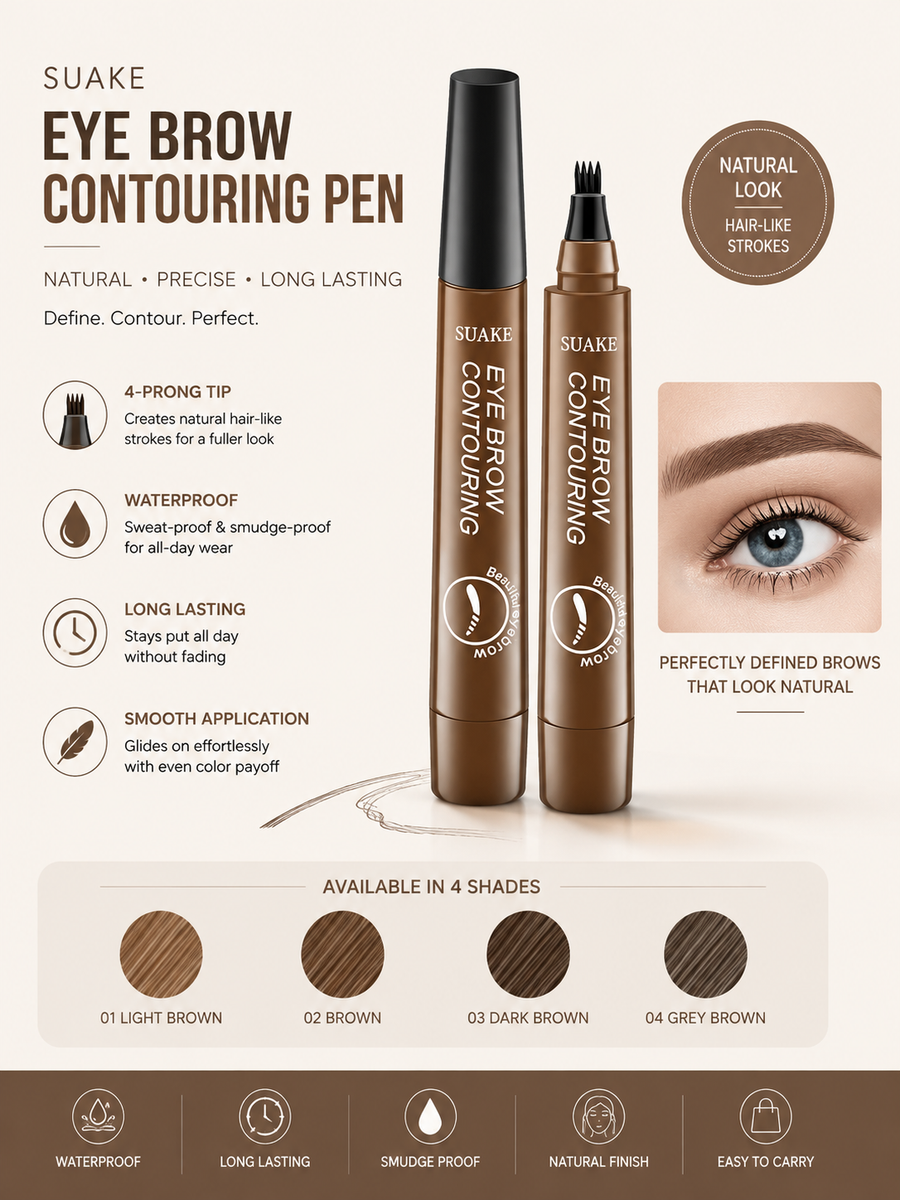 Waterproof Micro Brow Pencil