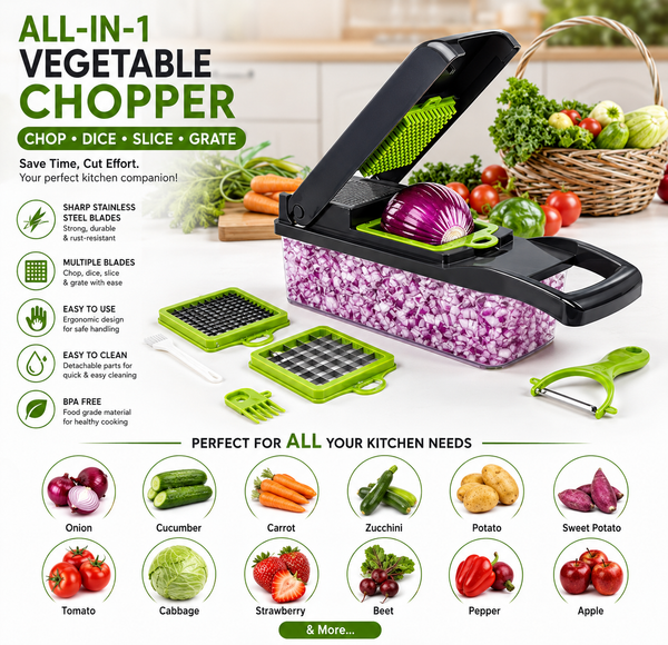 Multi-Function Vegetable Chopper