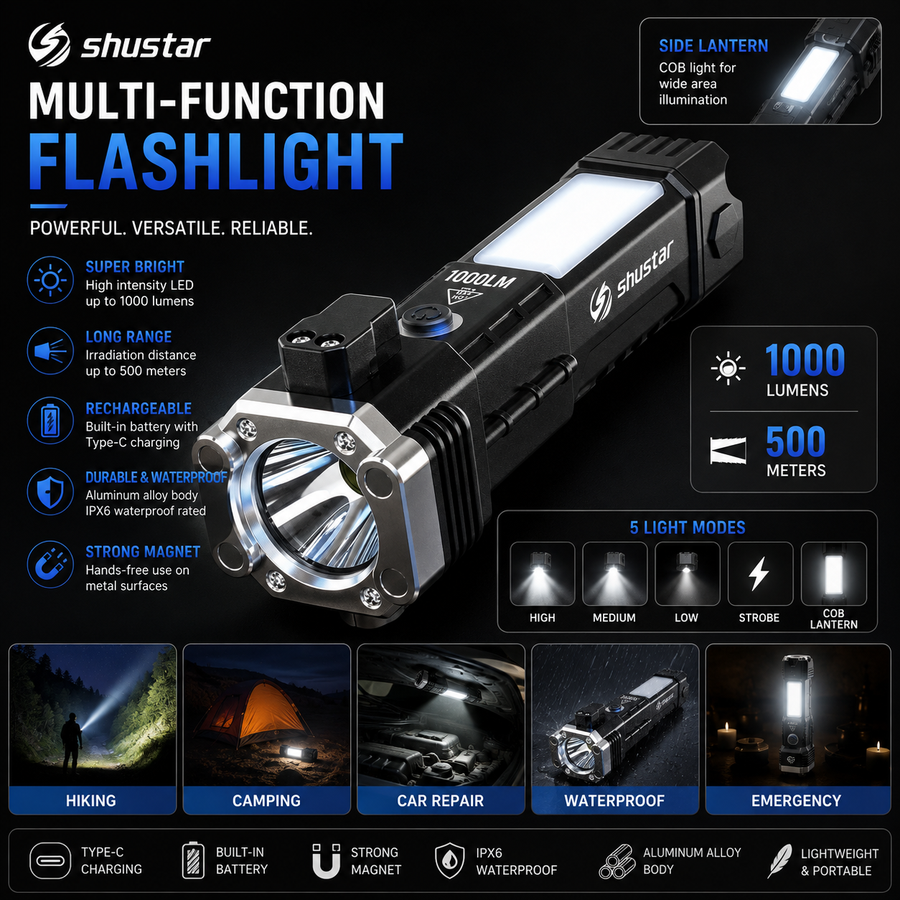 High Power 3W LED Torch