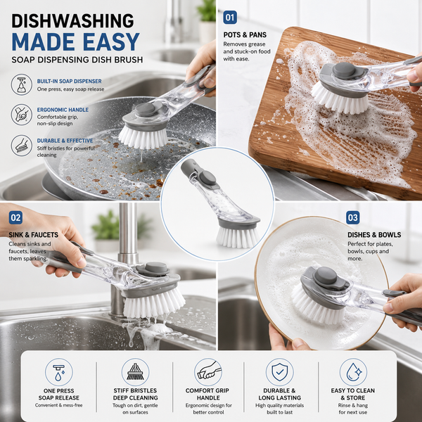 Electric Kitchen Cleaning Brush
