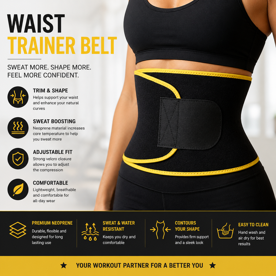 Sauna Waist Trimmer Belt