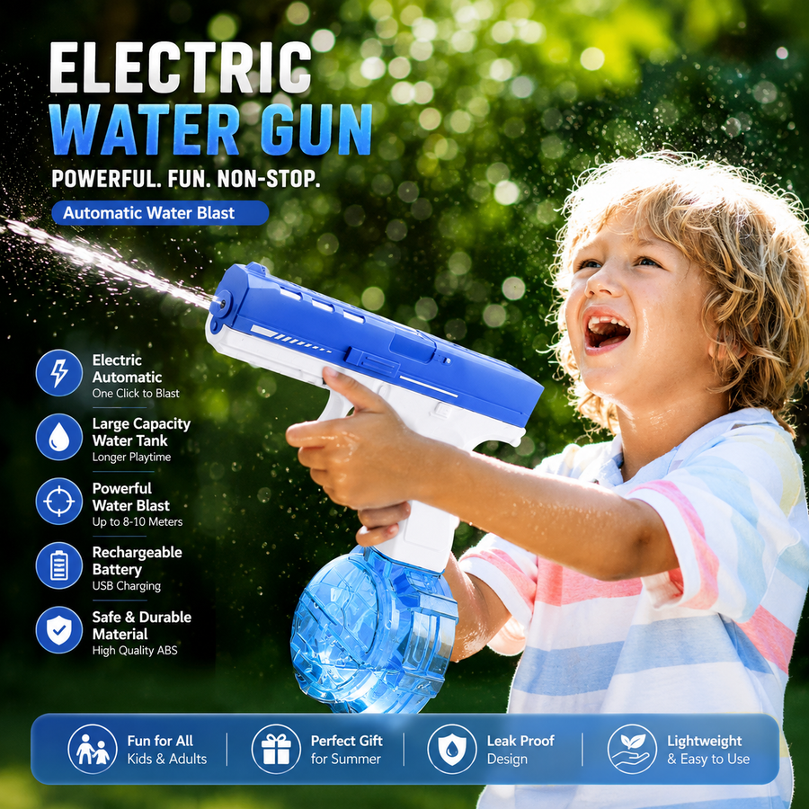 Electric Water Blaster Gun