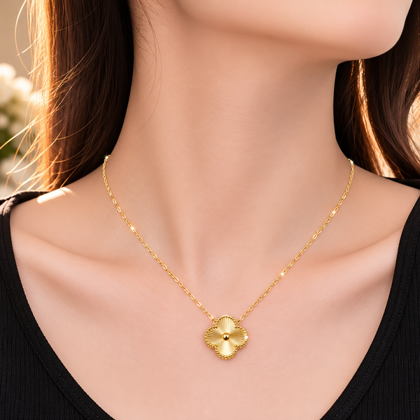 Four-Leaf Clover Pendant Necklace