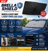 BrellaShield Car Sunshade