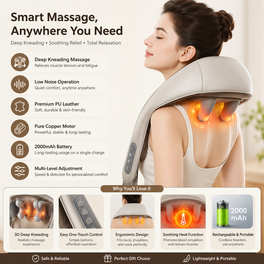 Electric Kneading Massager