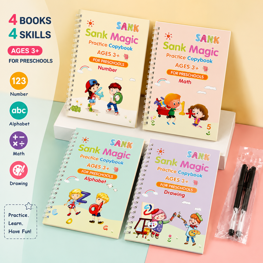 Magic Handwriting Practice Book