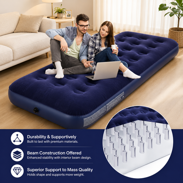 Single Inflatable Air Mattress