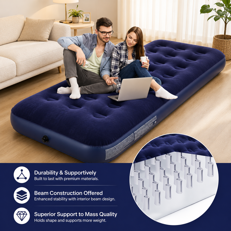 Single Inflatable Air Mattress