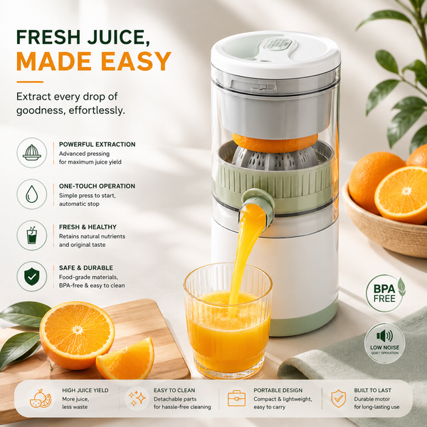 Portable Electric Juicer