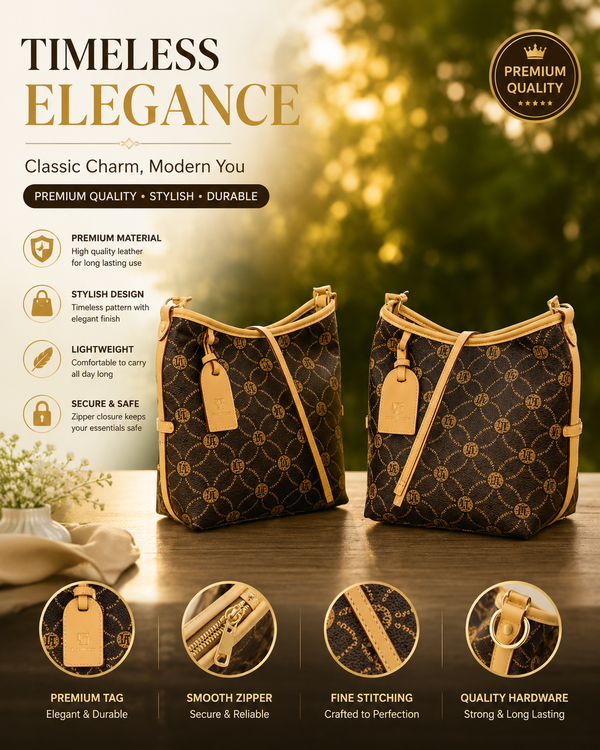 Premium Monogram Handbag
