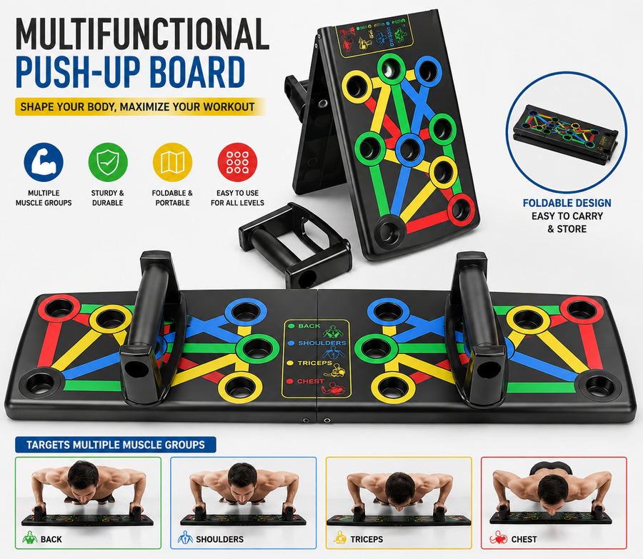 Foldable Push Up Board