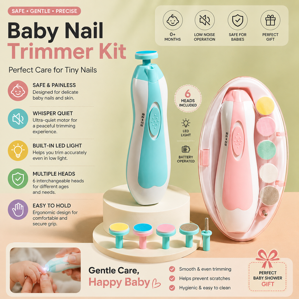 Baby Nail Trimmer Pro™ – Safe & Silent