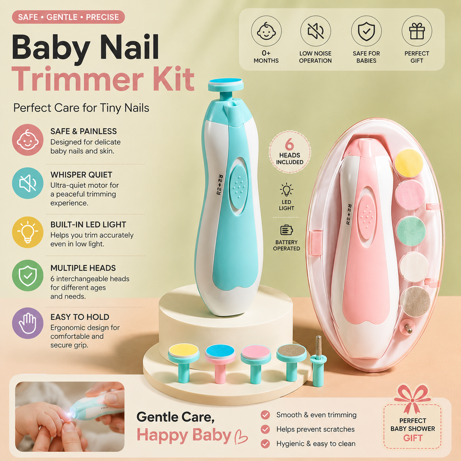 Baby Nail Trimmer Pro™ – Safe & Silent