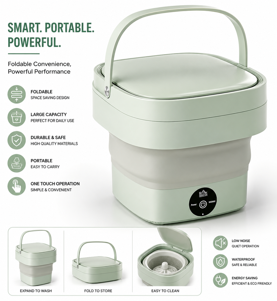 Foldable Mini Washing Machine